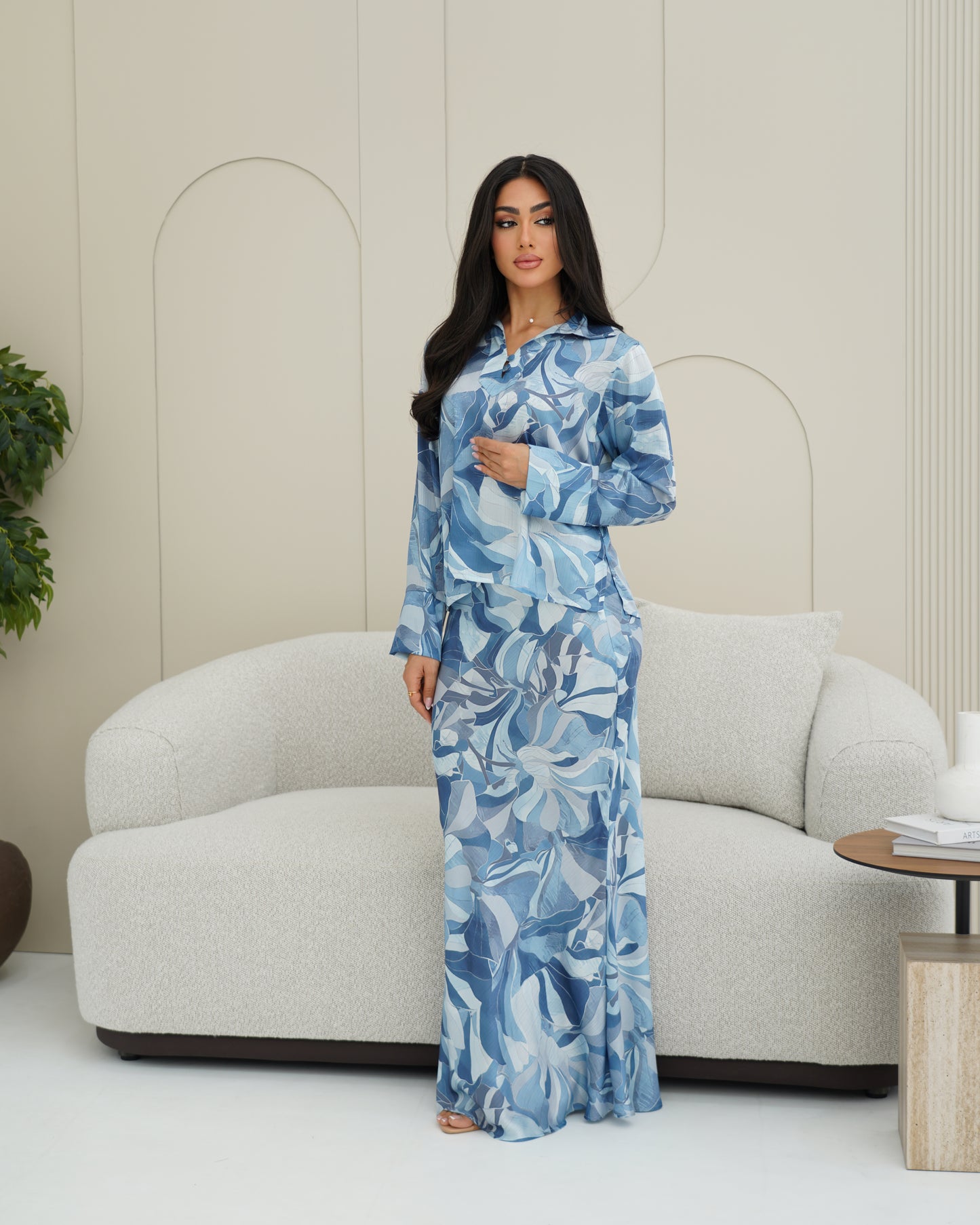 Blue suit