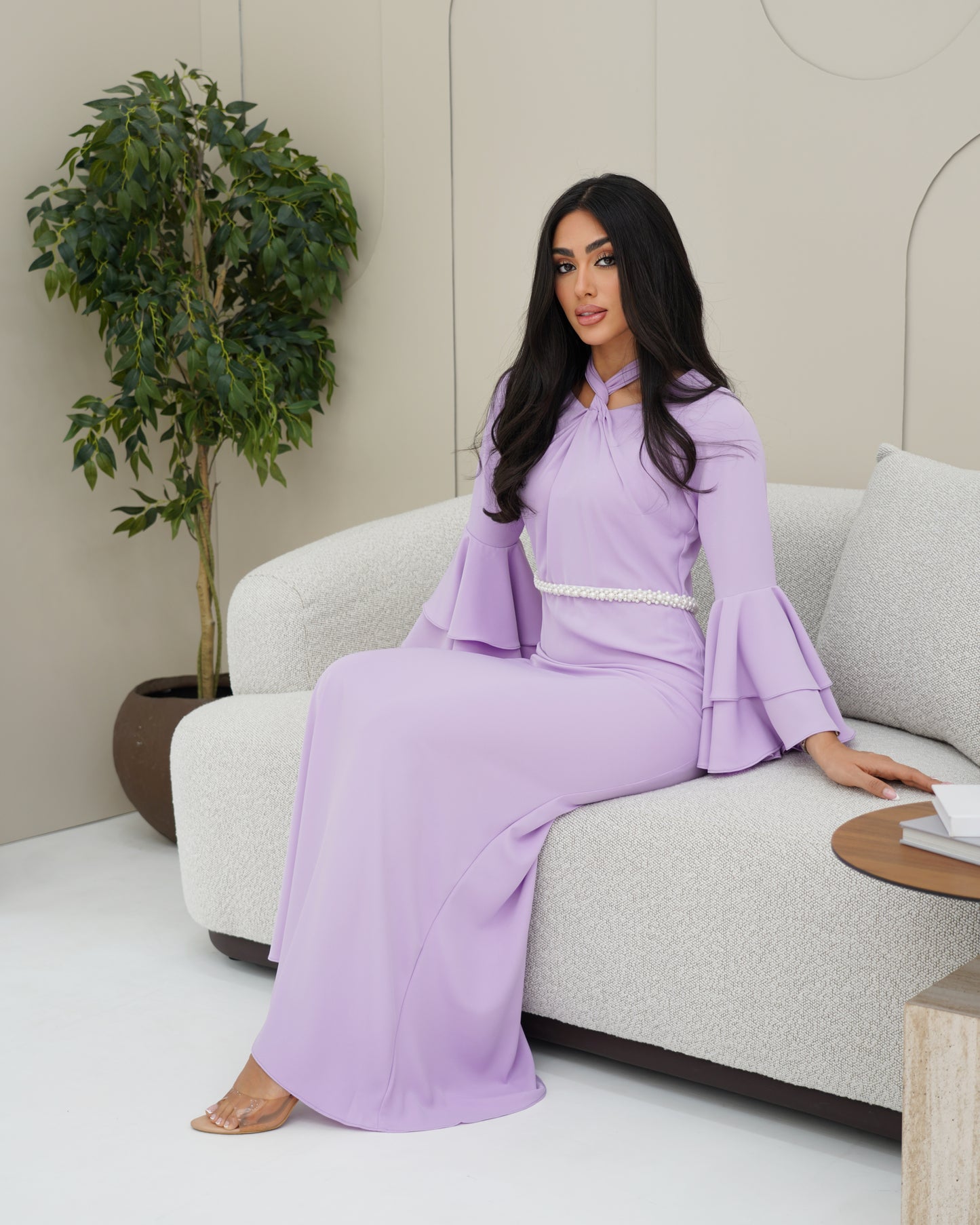 lavender dress