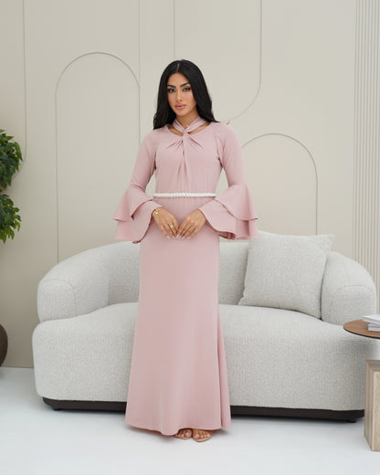 pink dress