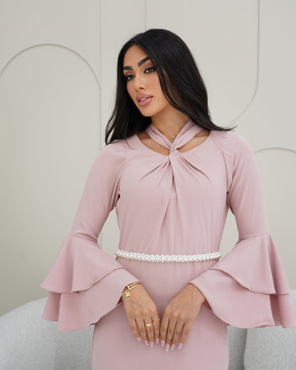 pink dress