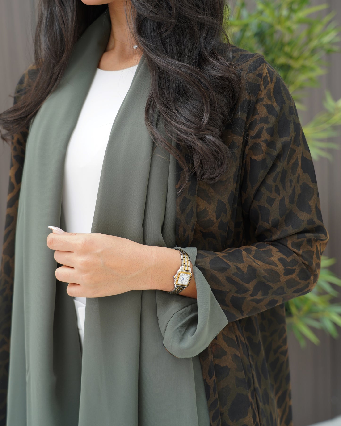 green abaya
