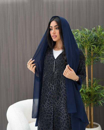 navy blue Abaya