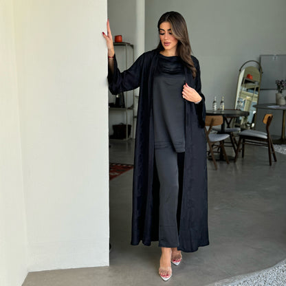 Silk abaya
